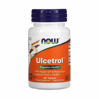 Ulcetrol With PepZin GI  Mastic Gum, Now Foods, 60 tablete