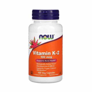 Vitamin K-2, MK-4, 100 mcg, Now Foods, 100 capsule