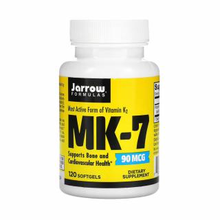 Vitamin K2, MK-7, 90 mcg, Jarrow Formulas, 120 softgels