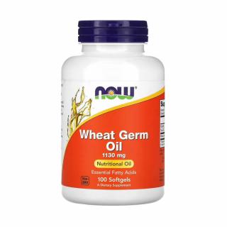 Wheat Germ Oil (Uleiul Germeni de Grau) 1130 mg, NOW Foods, 100 softgels