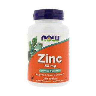 Zinc (Mineral), 50mg, Now Foods, 250 tablete