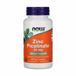 Zinc Picolinate, 50mg, Now Foods, 120 capsule