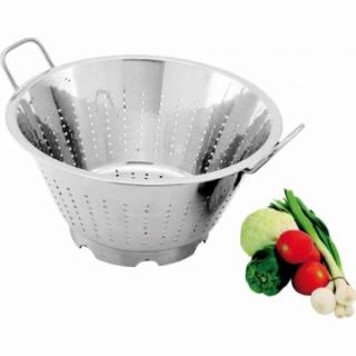 Colander conic cu manere, O 280 mm, H 160 mm, Saporoso