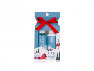 Accentra - ALPINE COZINESS set de baie cu arc  Gel de duș 100ml + Lapte de corp 100ml