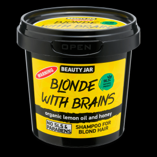 Beauty Jar - BLONDE WITH BRAINS  Șampon pentru păr Volum: 250 ml