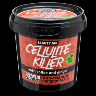 Beauty Jar - CELLULITE KILLER  Exfoliant de corp împotriva celulitei  150 g