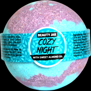 Beauty Jar - COZY NIGHT  Bombă de baie 150 g