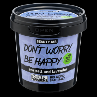 Beauty Jar - DON’T WORRY, BE HAPPY  Sare de baie 200 g