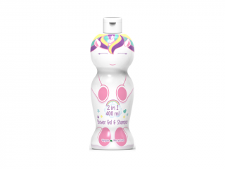 EAU MY UNICORN - gel de duș și șampon 2în1  Gel de duș și șampon - 400 ml