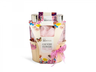 IDC Institute - COUNTRY FLOWERS BUCKET  Set cadou