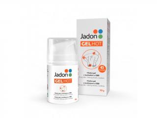 Jadon - Gel încălzitor cu consolă și CBD  Gel încălzitor 50 g