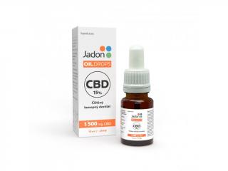 Jadon - Oil drops- distilat de cânepă CBD 15%  Distilat de cânepă 10% 10 ml