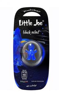 Little Joe - catifea neagră (membrană)  parfum auto