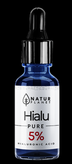 Natur Planet - Ser cu acid hialuronic  5%  Ser pentru piele Volum: 10 ml