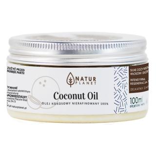 Natur Planet - Ulei de cocos nerafinat  Ulei de cocos 100 ml