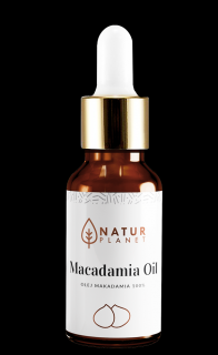 Natur Planet - Ulei de macadamia  Ulei natural de macadamia Volum: 30 ml