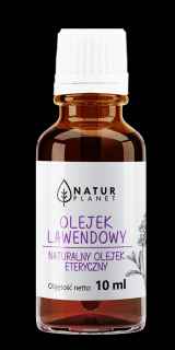 Natur Planet - Ulei esențial de lavandă  Ulei de lavandă Volum: 10 ml