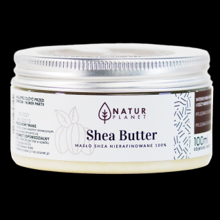 Natur Planet - Unt de shea nerafinat  unt de shea 200 ml Volum: 200 ml