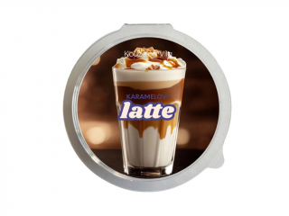 Zâna Magică - CARAMEL LATTE  Ceară parfumată de soia pentru aromalamp 20g
