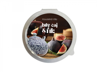 Zâna Magică - Ceai alb și Smochine  Ceară parfumată din soia pentru aromalamp 20g