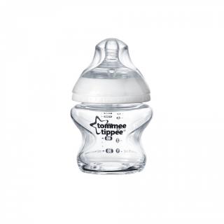 Biberon din sticla Closer to Nature, Tommee Tippee, 150 ml 0 luni+