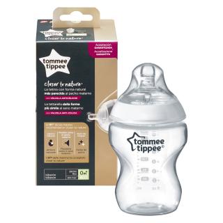 Biberon, Tommee Tippee, Closer to Nature, 260ml, PP, 0 luni+, 1 buc