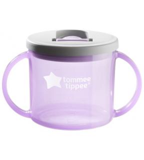 Cana Tommee Tippee First Cup, 190 ml, 4 luni +, Mov