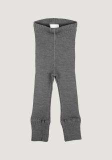 Colanti din lana melinos Rib, Many Months, Adventurer, 80-92 98cm, Elephant Grey