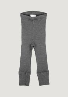 Colanti din lana melinos Rib, Many Months, Innovator, 110-122 128cm, Elephant Grey