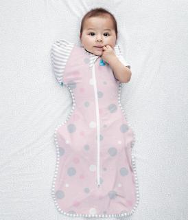 Love to Dream, sac de dormit pentru tranzitie,  8.5-11kg,  0.2 TOG, Pink