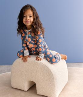 Love to Dream, Salopeta din bumbac cu fermoar, 0-3 luni, Sweet Dreams Denim