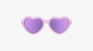 Ochelari de soare pentru copii, Babiators polarizati, ultraflexibili, Frosted Pink, 0-2 ani