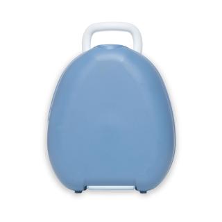 Olita portabila cu capac si maner My Carry Potty, Bleu pastel