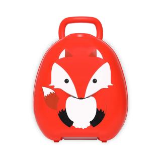 Olita portabila cu capac si maner My Carry Potty, Vulpe