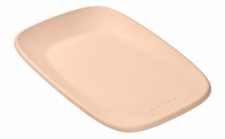 Saltea impermeabila pentru schimbat scutece Nattou, Peach, 70 x 50 cm