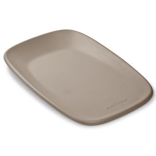 Saltea impermeabila pentru schimbat scutece Nattou, Taupe, 70 x 50 cm