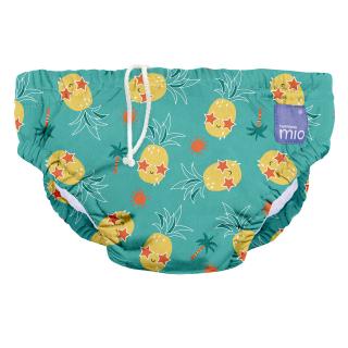 Scutec pentru inot refolosibil - Bambino Mio Marimea L Pineapple