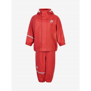 Set impermeabil de ploaie si vant,  CeLaVi, Marimea 100 cm, Baked Apple