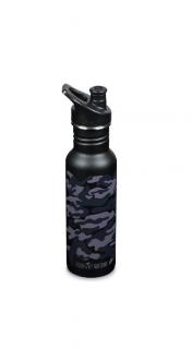 Sticla cu capac sport, Klean Kanteen, Classic Narrow, 532 ml, Black Camo