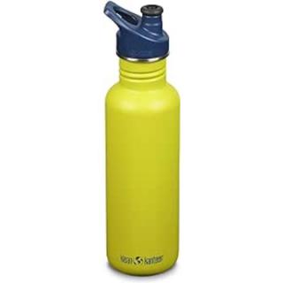 Sticla Klean Kanteen cu capac sport, 800 ml, Green Apple