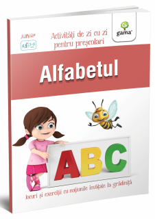 Alfabetul, Editura Gama, Activitati Prescolari, 2-3 ani +