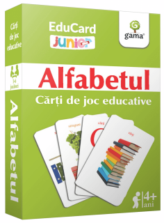 Alfabetul, Editura Gama, Carti de Joc Educative, 2-3 ani +