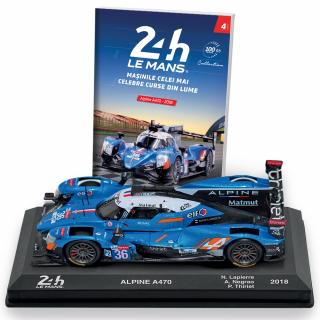 ALPINE A470 2018 - editia nr. 4 (24h Le Mans), Centauria Italy, 12 ani +