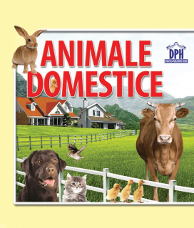 Animale domestice - Carte pliata, DPH, 0-1 ani +