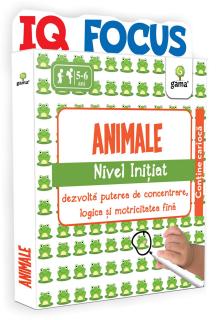 Animale ,   nivel Initiat, Editura Gama, 2-3 ani +