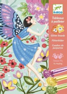 Atelier creativ cu sclipici, Zane, Djeco, 6-10 ani +