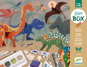 Atelier creativ Djeco, Lumea dinozaurilor, 6-7 ani +