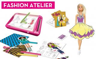 Atelier de moda - Barbie, LISCIANI, 4-5 ani +