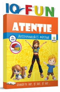 Atentie, Editura Gama, 4-5 ani +