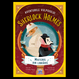 Aventurile Vulpoiului Sherlock Holmes: Misterul din librarie - Vol. 2, 7 ani+